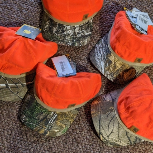 Carhartt Other - πΉ ALL 5! Carhartt Hunting Hat Camo Orange Carhartt Other - πΉ ALL 5! Carhartt Hunting Hat Camo Orange